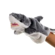 Gray Sharks Children's Hand Puppet Doll Plush Toys Game Storytelling Rag Baby AU