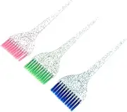 Baluue Salon Hair Dye Brush Tool Tint Brushes Crystal Handles Hair Coloring Brush for Professional Use