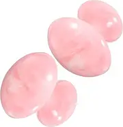 SAFIGLE 2Pcs Mushroom Shape Resin Facial Massage Tool Versatile Scraping for Deep Pore Cleaning and Relaxation for Home and Office Use