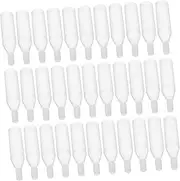 TEMPNAP 100pcs Travel Dropper Bottle: Mini Empty Plastic Bottles 10ml Leakproof Essential Oils Travel Refillable Containers For Liquids And Samples