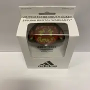 NIB Adidas Lip Protector Mouth Guard Quad Vent Tech OSFA