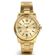 Men's Wrist Watches Casual: Stainless Steel Japanese Quartz Movement Analog W...