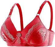 [Generic] Sports Bra for Running Women Adjustable Strap Full Coverage Up Bras Comfortable No Underwire Wireless Bras Women's Sports Bras High Support