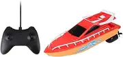 Vaguelly 1Set Electric Remote Control Speedboat for High Speed Boat for Pools Lakes Fun Water Plaything Design Birthday Present