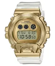 NEW Casio G-Shock GOLD METAL COVERED 25th Anniv Digital Mens Watch GM6900SG-9