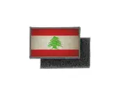 akachafactory Patch ecusson prints vintage flag lebanon badge