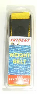 Scuba Diving Dive Weight Belt 58in Equipment Hot Yellow WB36