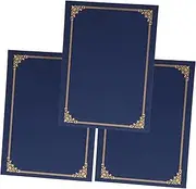 Angoily 3Pcs Certificate Holders Multi Use Award Cover for Graduation Diplomas and Recognition Documents Certificate Protector for Safe Display and Storage