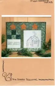 Moon Beams Cabin Dreams Embroidery Pattern by The Sassy Squirrel TSS105