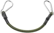 KAIYUEMAOYI Elastic Cord with Carabiners, Elastic Strap, Polyvalent Elastic Luggage Strap, Jail Strap for Tarpaulins, Cart, Tent, Length 30cm