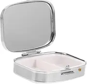 Portable Case Medicine Organizer Covered Design for Travel Capacity Pill Holder for and Medications for Pocket Wallet Unique present Option