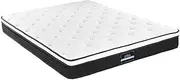 Giselle Bedding Double Size Mattress Euro Top Bed Bonnell Spring Foam 21cm