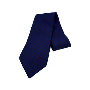 Celine ELIN領帶男用 絲綢 全圖案 藍色 日本直送 二手