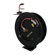 25 ft. Air Hose with Spring Retractable Hose Reel 1/4 in. NPT Fittings 61309