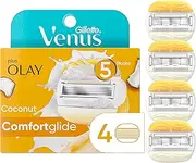 Gillette Venus and Olay Women's Razor Blade Refills, 4 Count, Womens Razors / Blades