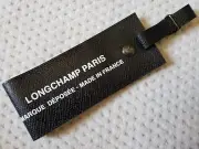 RARE LARGE Longchamp x Shayne Oliver REALNESS HIATUS luggage tag card holder