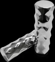 LA Choppers Chrome Billet Aluminum Hex Grips TBW Harley Breakout 107 18-19