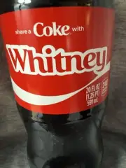 Share a Coke with Whitney 2025 Personalized Gift Coca~Cola Bottle 20oz