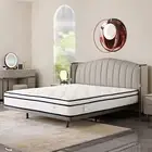 JQK LIVING King Size Bed Pocket Mattress Spring Memory Foam Medium Firm 30cm