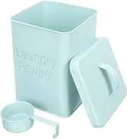 Fabric Softener Dispenser 1 Set Laundry Soap Dispenser Laundry Container Detergent Bottle Fabric Softener Container with Scoop for Laundry Room Organization and Storage Sky- Blue (Color : Sky-Blue)