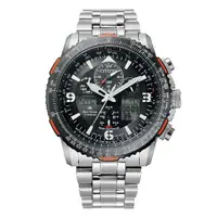 在飛比找蝦皮商城優惠-CITIZEN 星辰錶 超級鈦光動能電波雙顯腕錶 JY810
