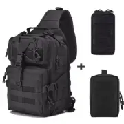 Molle Tactical Sling Backpack Military Bags Multifunction EDC Tool Pouch Hunting
