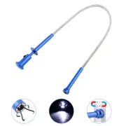 Pick Up Tool Magnetic Hand Tools LED Light Picker Trash 1 Pcs 4 Claw 62cm