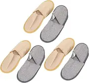 Disposable Hotel Slippers Lightweight Breathable Spa Salon Footwear for Guests Travel and Term Rentals Design