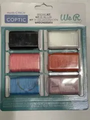 We R Memory Keepers-Cinch Coptic Binding Kit 6/Pkg-Thread & Needles-NEW