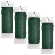 4Pack Floral Wire Flexible Paddle Wire Florist Green Wire for Crafts2568