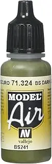 Vallejo Model Air BS Dark Green 17 ml Miniatures