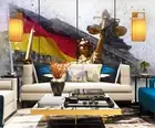 3D Watercolor Congress Wallpaper Wall Mural Removable Self-adhesive 687