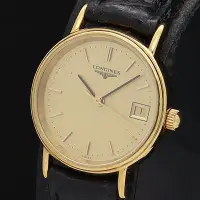 在飛比找Yahoo!奇摩拍賣優惠-【精品廉售/手錶】Longines浪琴錶*美品*QZ L4.