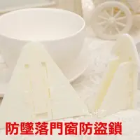 在飛比找Yahoo!奇摩拍賣優惠-【媽媽倉庫】寶寶防墜落門窗防盜鎖 1入 門鎖 門窗鎖 防墜樓