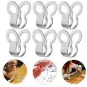 80 Pcs Bead Link Buckle Pull Cord Connector Clasps Ball Chain Connectors