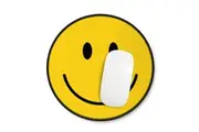 Mustard: Happy Face Mouse Mat