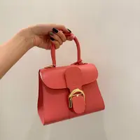 在飛比找PopChill優惠-[二手] Delvaux Box 小牛皮 Mini Bril