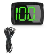 KMH Car Accessories GPS Digital Head-Up Display Big Font Speedometer Car HUD 2.8 Inch For Car Truck Bus Plug and Play as the picture