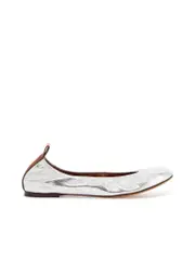 Lanvin Laminate Ballet Flats