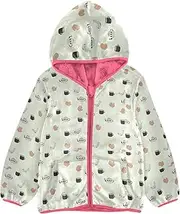[Caihoyu] Sherpa Fleece Girls Fleece Zip Up Jacket Toddler Girl Fall Jacket