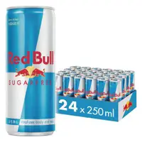 在飛比找ETMall東森購物網優惠-Red Bull 紅牛無糖能量飲料250ml(24罐/箱)