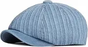 [WSLCN] Newsboy Cap Baker Boy Hat Flat Caps - 8 Panel Peaky Tweed Gatsby Hat Ivy Irish Cap for Men and Women