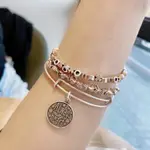 現貨 ALEX AND ANI XO HUGS KISSES BEADED BANGLE 美國 手環 手鍊 黃銅 圈叉