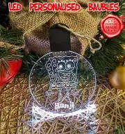 Spongebob Squarepants Personalised Christmas Bauble LED Light Hanging Decoration