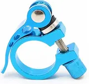 SUPVOX 34.9mm Aluminum Alloy Bike Seatpost Clamp Quick Release Lock for Road Casual Bikes