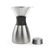在飛比找PChome24h購物優惠-Asobu Pour Over 經典手沖不鏽鋼保溫咖啡濾壺