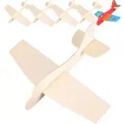 Kids Airplane Model Assemble Airplane Toys Wooden Plane Model