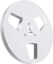 Empty Tape Reel, 5inch 3 Holes 1/4 Opening Empty Reel, Aluminum Alloy Open Reel Sound Tape Empty Reel, Empty Reel for NAGRA, for Studer ReVox, Reel to Reel Recorder (Silver)