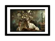 Genius Framed Print
