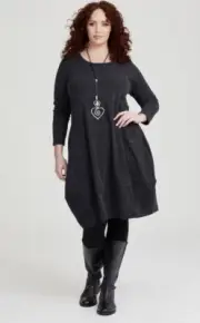 FREE POST NWT TS14+ Taking Shape Knit Tunic Dress 20 RRP $139.95